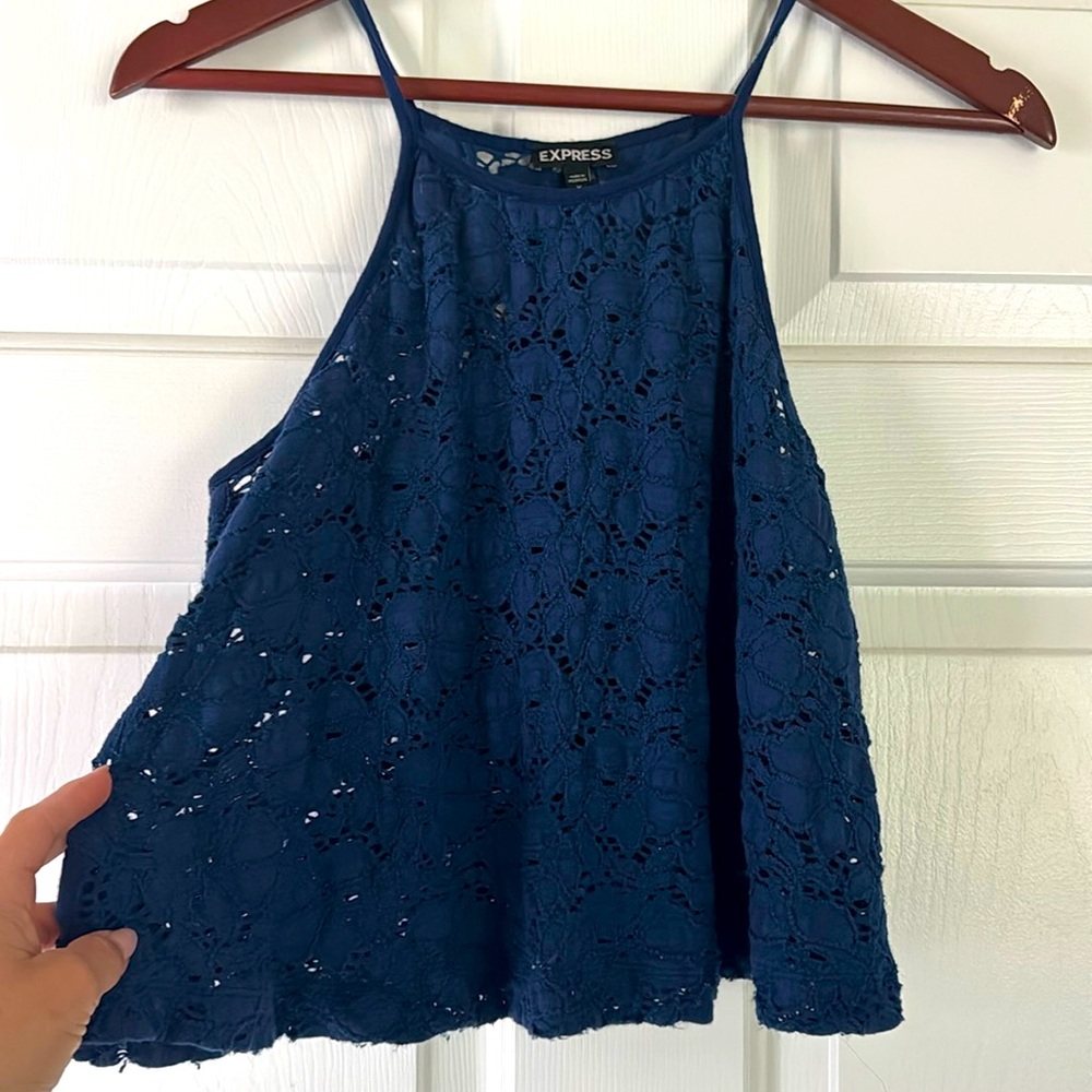 Express Floral Lace Top
